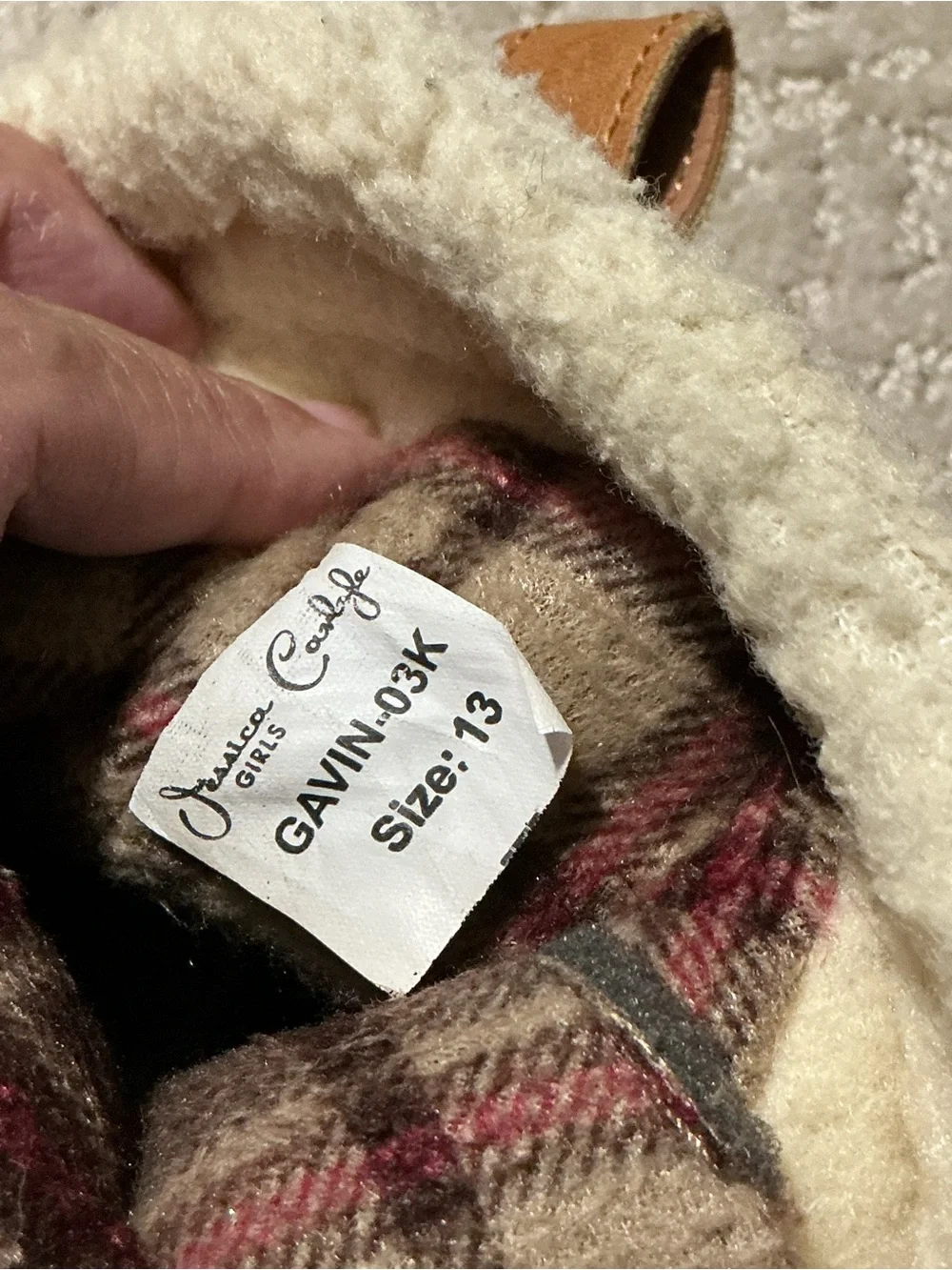 Kids Waterproof Winter Boots in Brown and Pink - Cozy Fleece Lining